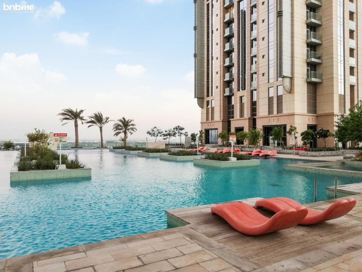 Bnbmehomes - Luxury 2B Apt - Al Habtoor - Amna Tower - 5044 Dubai Exterior foto